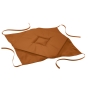 GALETTE 4 RABATS 40 x 40 x 3 CM POLYESTER UNI ESSENTIEL CAMEL
