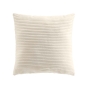 Coussin Déhoussable 45 x 45 cm – Velours Relief – Nils Naturel