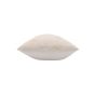 Coussin déhoussable 40 x 60 cm polycoton imprimé métallisé ONDINE Blanc