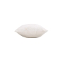 Coussin déhoussable 30 x 50 cm polycoton imprimé métallisé Maho Blanc