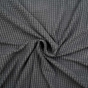 Housse de chaise 40 x 40 x 65 cm - Polyester gaufré uni extensible SACHA Anthracite
