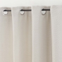 RIDEAU A OEILLETS 135 x 180 CM OCCULTANT TISSE TRAMINA NATUREL
