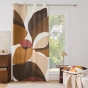 Rideau à œillets 140 x 260 cm coton/polyester imprimé Mouna