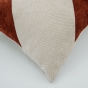 Coussin déhoussable 30 x 50 cm Velours chenille OLAF
