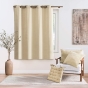 Rideau à œillets 140 x 180 cm Velours chenille COSI Naturel