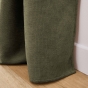 Rideau à œillets 140 x 180 cm Velours chenille COSI Kaki