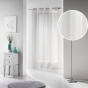 Panneau a oeillets 140 x 240 cm voile uni voiline Blanc