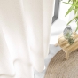 Voilage à œillets 140 x 280 cm – Effet lainage – Loulaine Beige