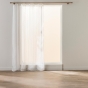 Voilage à anneaux 140 x 240 cm – voile sablé fils coupés Lignis