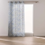 Voilage à œillets 140 x 280 cm - Voile sablé imprimé ILONA