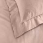 Lot de 2 Taies d'Oreiller 63 x 63 cm – 100% Coton 57 Fils – Rose