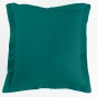 Lot de 2 Taies d'Oreiller 63 x 63 cm – 100% Coton 57 Fils – Émeraude