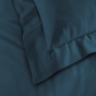 Lot de 4 Taies d'Oreiller 100% Coton 57 Fils/cm² – 2 Taies 63 x 63 cm + 2 Taies 50 x 70 cm Bleu