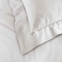 Lot de 4 Taies d'Oreiller 100% Coton 57 Fils/cm² – 2 Taies 63 x 63 cm + 2 Taies 50 x 70 cm Blanc