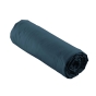 Parure Drap Housse Hôtel 140 x 190 cm + 2 Taies 63 x 63 cm Percale 78 Fils Bleu Nuit