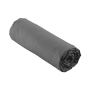 Parure Drap Housse Hôtel 140 x 190 cm + 2 Taies 63 x 63 cm Percale 78 Fils Acier