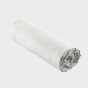 Parure Drap Housse Hôtel 140 x 190 cm + 2 Taies 60 x 60 cm Percale 78 Fils Blanc