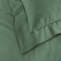 Lot de 4 Taies d'Oreiller 100% Coton 57 Fils/cm² – 2 Taies 63 x 63 cm + 2 Taies 50 x 70 cm Cèdre