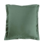 Lot de 2 Taies d'Oreiller 63 x 63 cm – 100% Coton 57 Fils – Cèdre