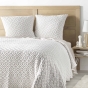 Couvre-lit 2 personnes + 2 housses de coussin 60x60 cm - 240 x 260 cm - Jersey / Microfibre JOANA