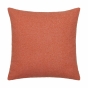 Parure de lit 2 pièces 140 x 200 cm bouclette unie PILOU Terracotta
