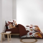 Parure de lit 3 pièces 240 x 220 cm imprimée Coton 57 fils PALOMA