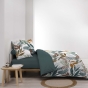 Parure de lit 3 pièces 240 x 220 cm imprimée Coton 57 fils ASSANA