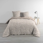 Parure de lit 3 pièces 240 x 220 cm imprimé 100% coton 42 fils WILD