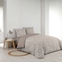 Parure de lit 3 pièces 240 x 220 cm imprimé 100% coton 42 fils WILD