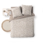 Parure de lit 3 pièces 240 x 220 cm imprimé 100% coton 42 fils WILD
