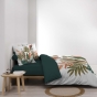 Parure de lit 3 pièces 240 x 220 cm 100% coton 42 fils ROMY