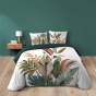 Parure de lit 3 pièces 240 x 220 cm 100% coton 42 fils ROMY