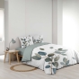 Parure de lit 3 pièces 240 x 220 cm 100% coton 42 fils JOYCE