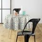 Nappe Ronde Ø160 cm – PVC Imperméable – Facile d’Entretien - INDIANA