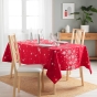 Nappe antitache rectangle 150 x 300 cm – Polyester imprimé – Constellation Rouge
