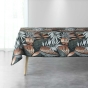 Nappe antitache rectangle 150 x 240 cm polyester imprimé – Alianor Kaki