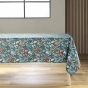 Nappe rectangle 145 x 240 cm polyester imprime stylis Bleu
