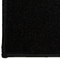 Tapis deco rectangle 50 x 120 cm uni primobis Noir