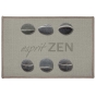 Tapis deco rectangle 40 x 60 cm imprime esprit zen