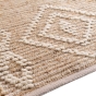 TAPIS RECTANGLE 120 x 170 CM JUTE UNI/LAINE/COTON UNI FLOTY