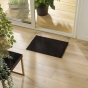 Tapis rectangle 40 x 60 cm bouclette losi Noir
