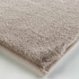 Tapis rectangle 60 x 90 cm imitation fourrure feline Taupe