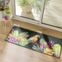 Tapis rectangle 50 x 120 cm – Noumea – 100% Polyamide – antidérapant