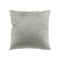 Housse de Coussin 40 x 40 cm – Velours Uni Daisy Gris 