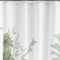 RIDEAU DE DOUCHE AVEC CROCHETS 180x200 CM POLYESTER IMPRIME VAGABONDE DES. PLACE