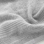Serviette invité – 30 x 50 cm – éponge unie – 500 g/m² – TENDRESSE Gris Perle