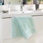Serviette de toilette 50 x 90 cm eponge unie tendresse Celadon