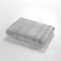 Drap de douche 70 x 130 cm eponge unie tendresse Gris Perle