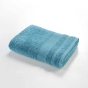 Drap de Douche 70x130 cm - Éponge Unie Tendresse Bleu paon 600g/m²