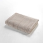 Drap de Douche 70x130 cm - Éponge Unie Tendresse Taupe 600g/m²